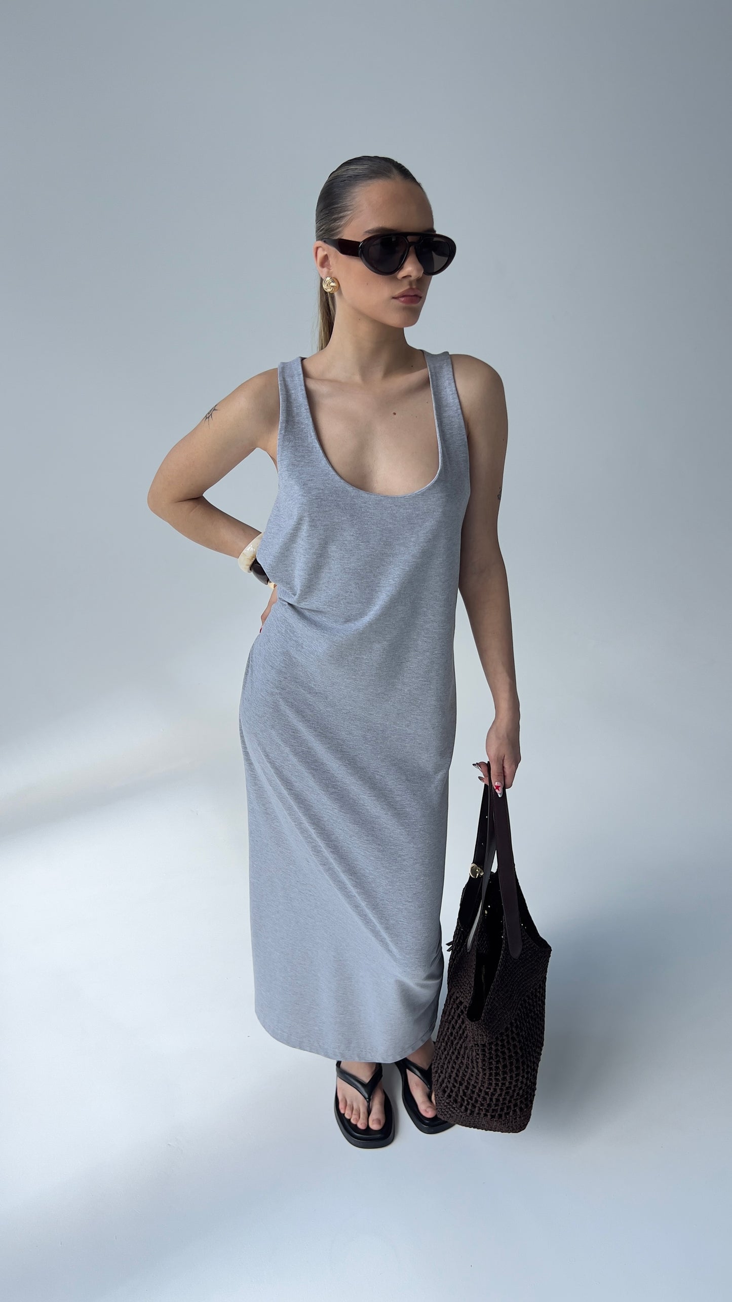 MAXI DRESS - CLASSIC MELANGE