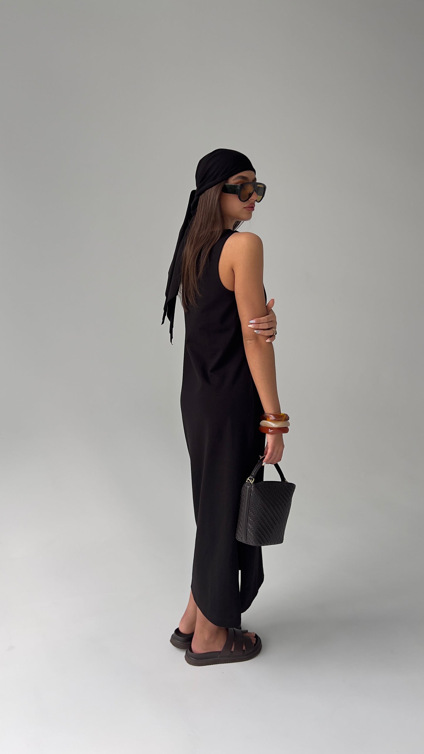 MAXI DRESS - BLACK