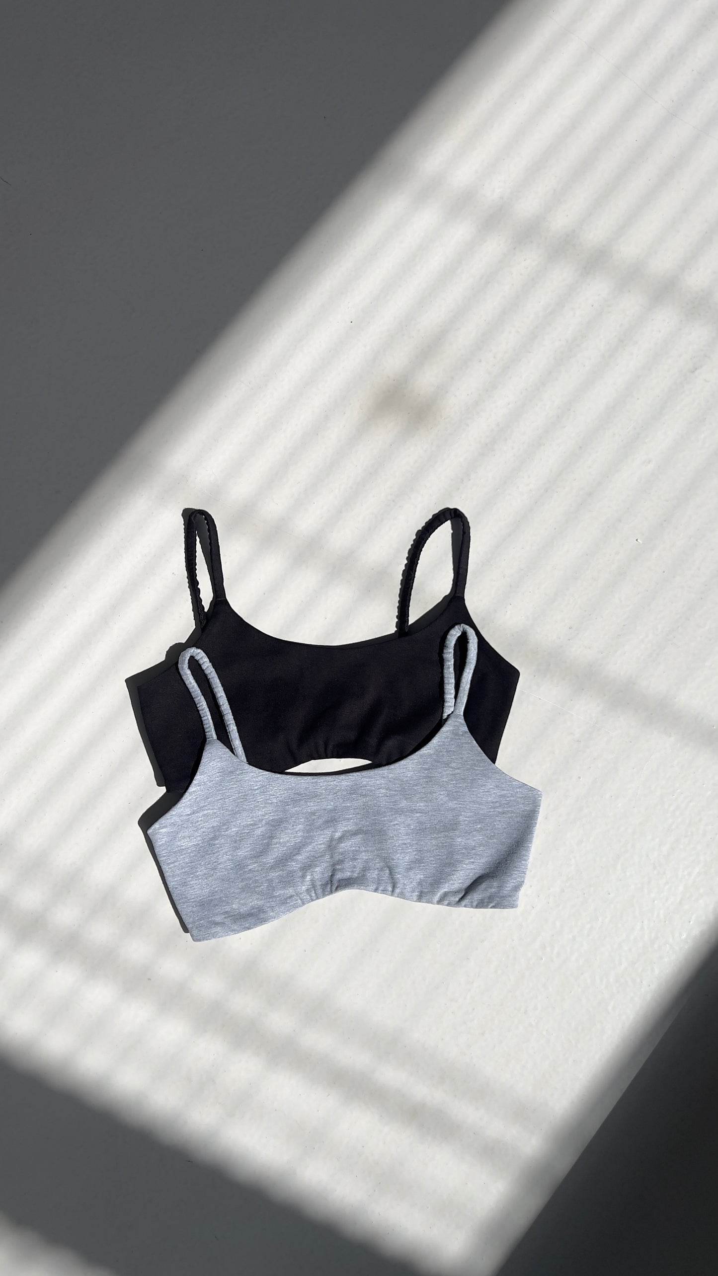 BRA 2 PACK - BLACK & CLASSIC MELANGE