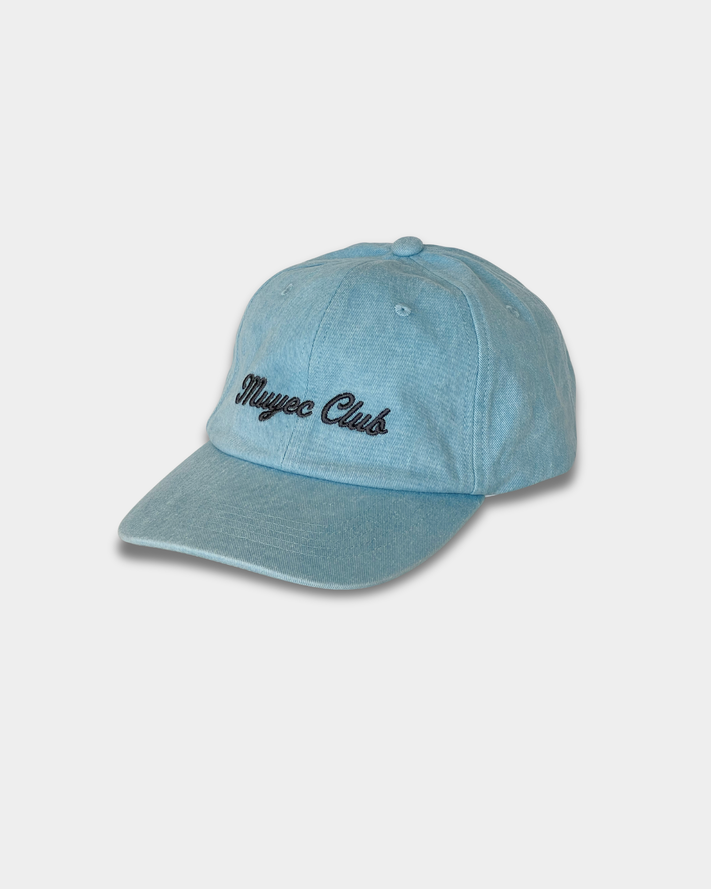 MUYEC CLUB CAP - WASHED DENIM