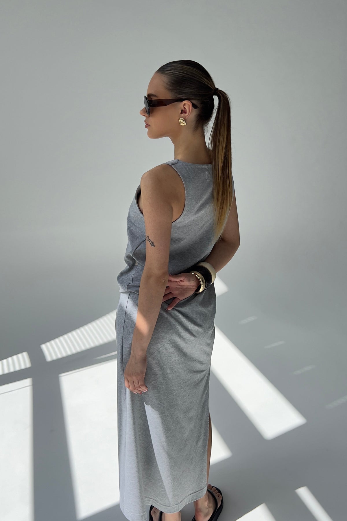 MAXI DRESS - CLASSIC MELANGE