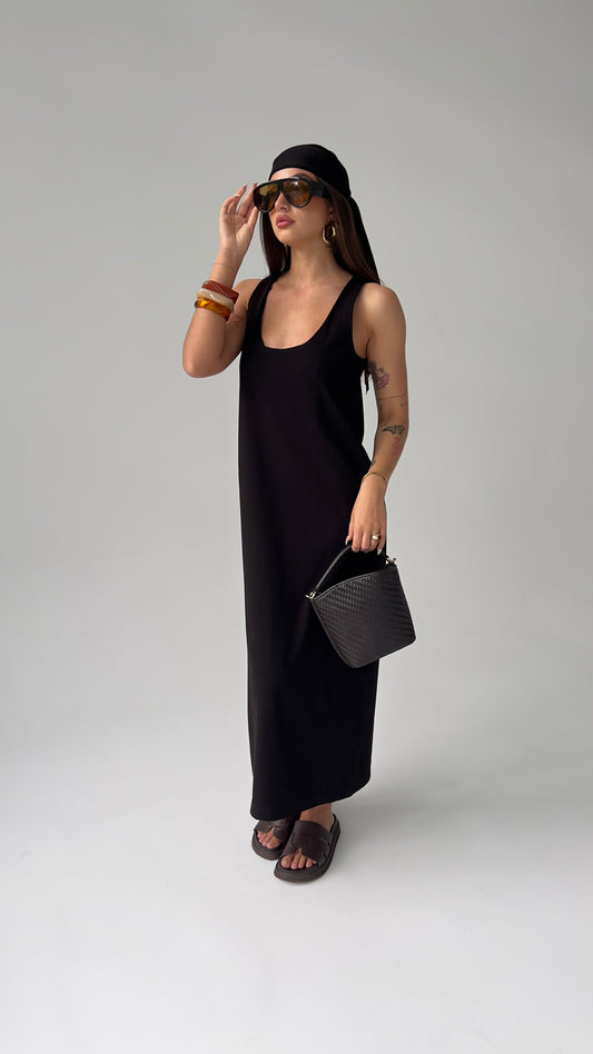 MAXI DRESS - BLACK
