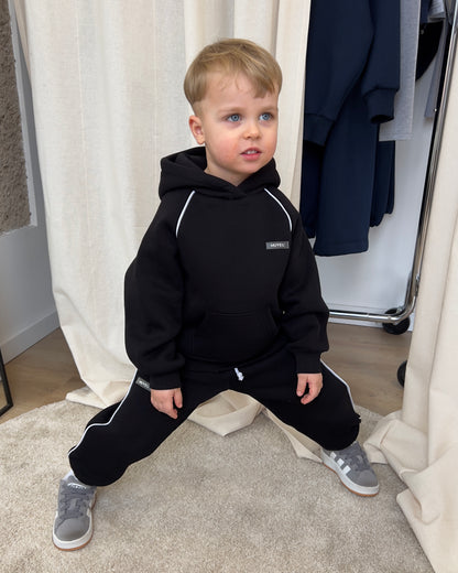 BLACK KIDS TRACKSUIT "STRIPE"