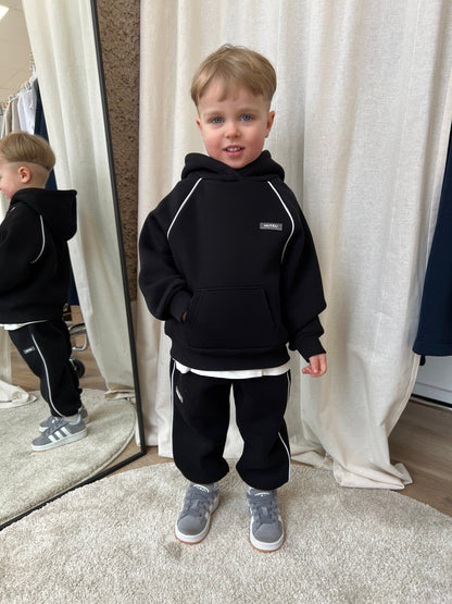 BLACK KIDS TRACKSUIT "STRIPE"