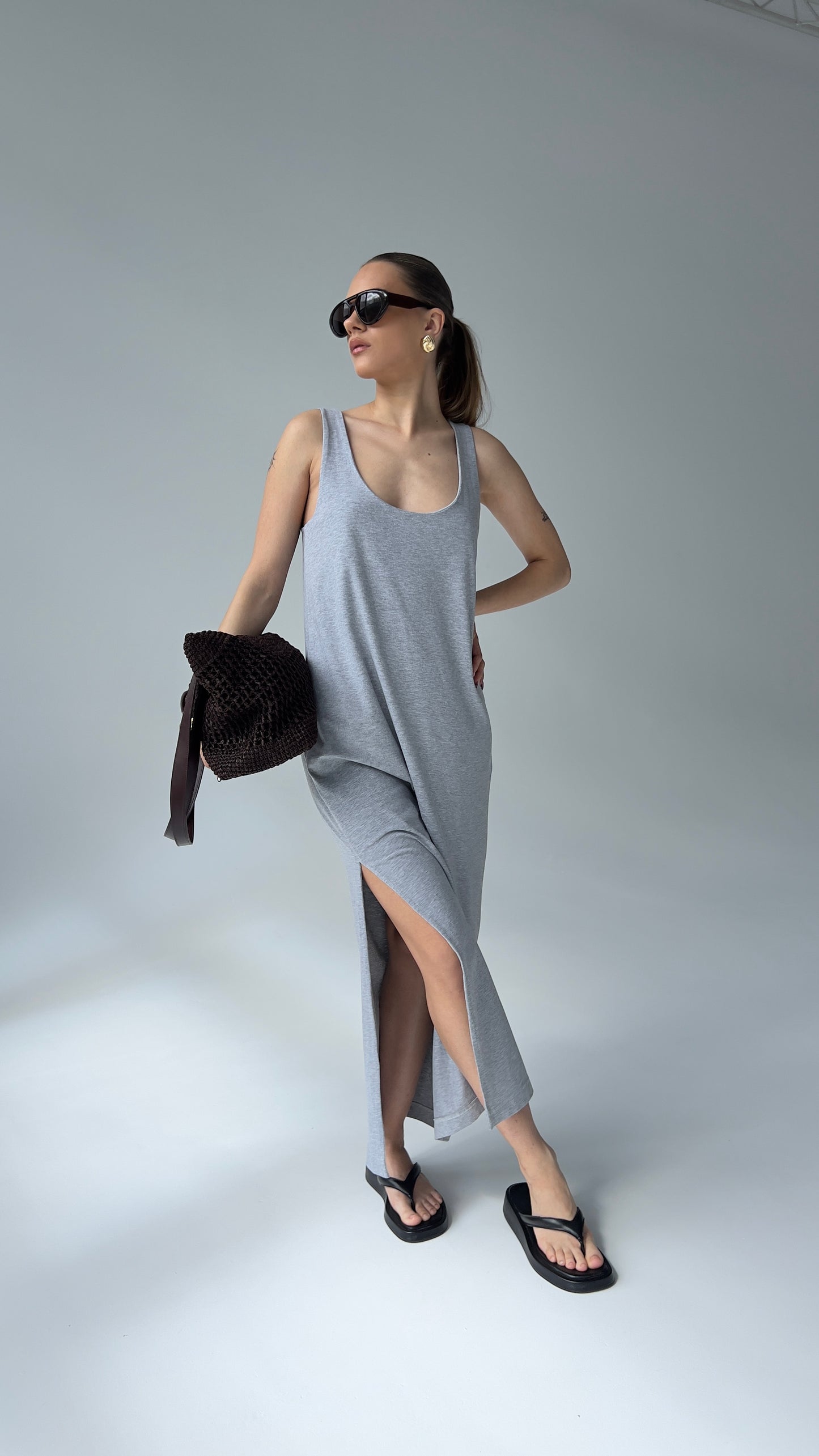 MAXI DRESS - CLASSIC MELANGE