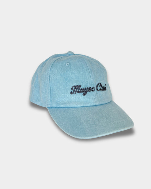 MUYEC CLUB CAP - WASHED DENIM