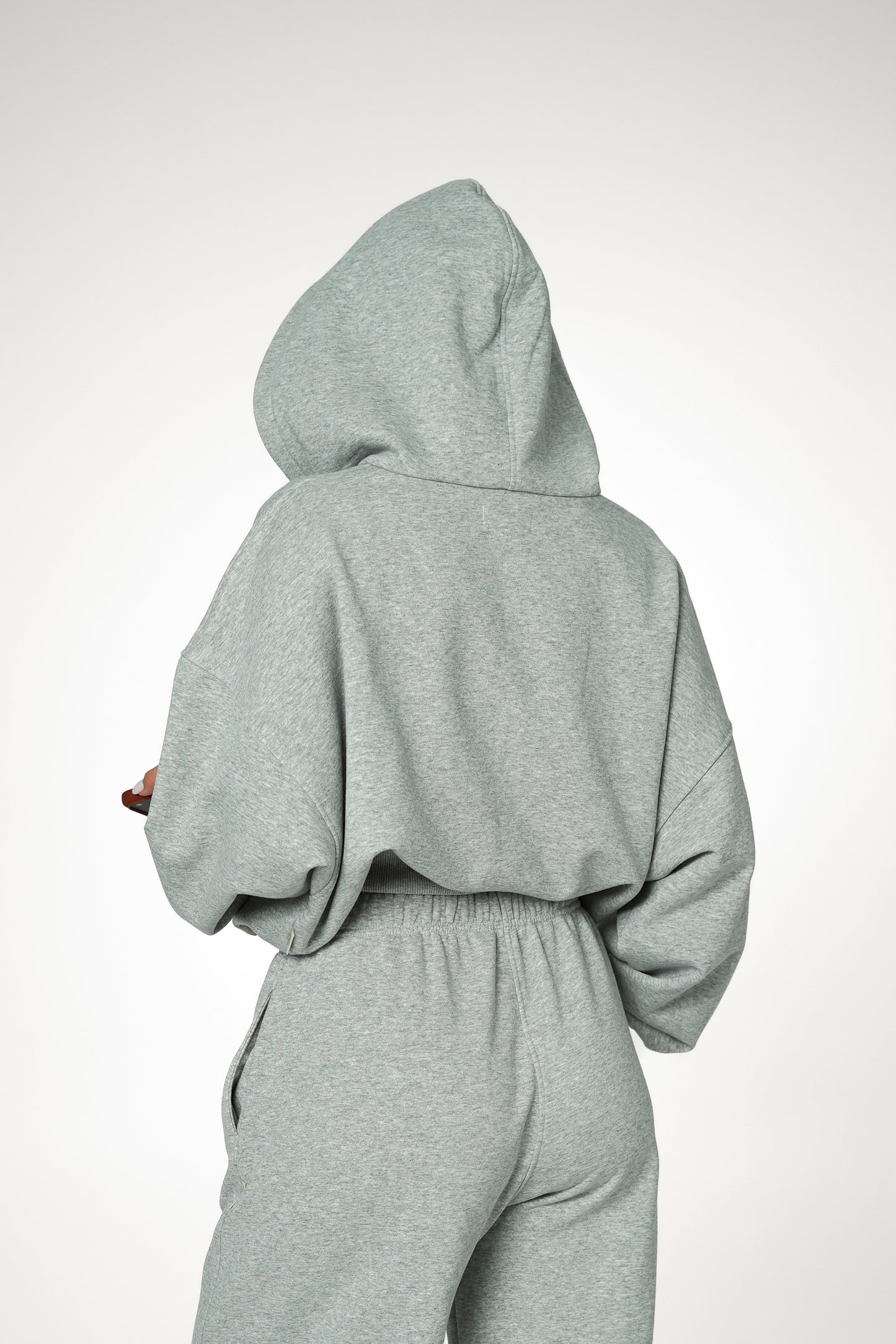 2IN1 ZIP HOODIE – CLASSIC MELANGE