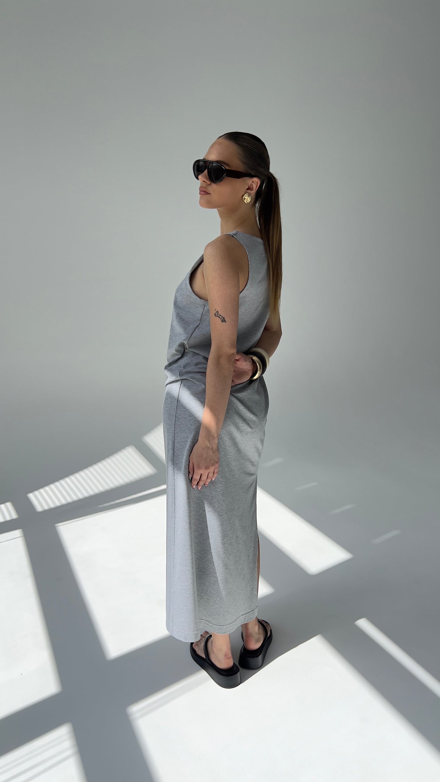 MAXI DRESS - CLASSIC MELANGE
