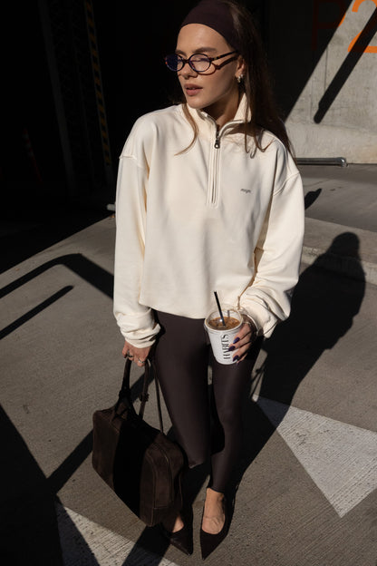 COLLAR ZIP 2IN1 | BUTTER