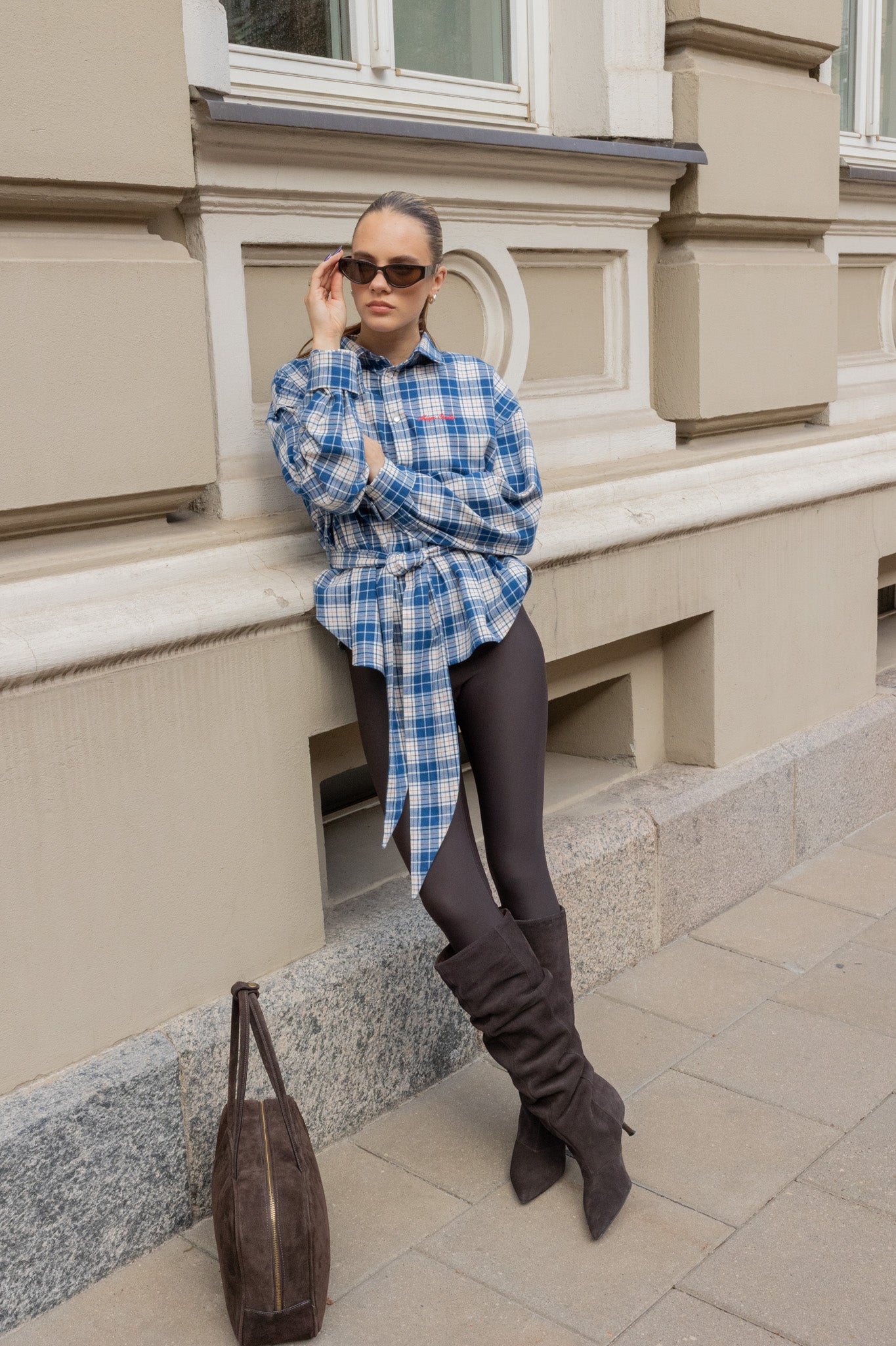 TIE SHIRT | 90's BLUE