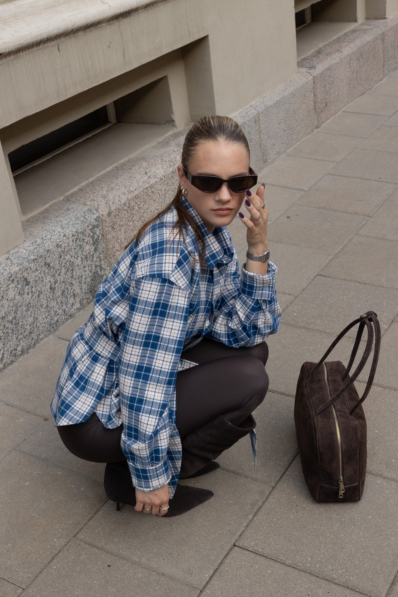 TIE SHIRT | 90's BLUE