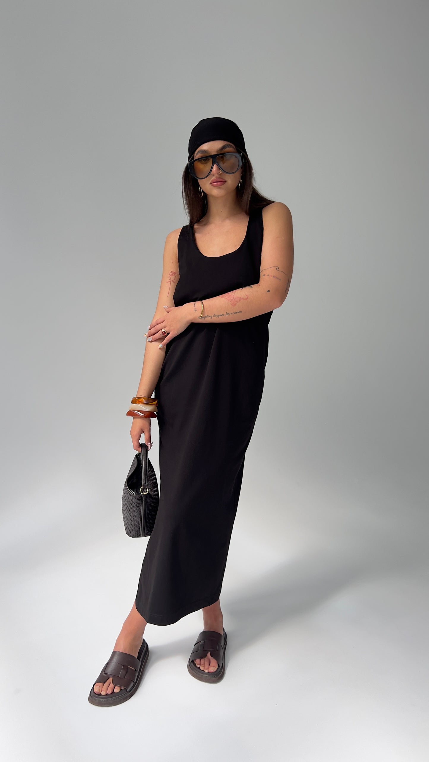 MAXI DRESS - BLACK