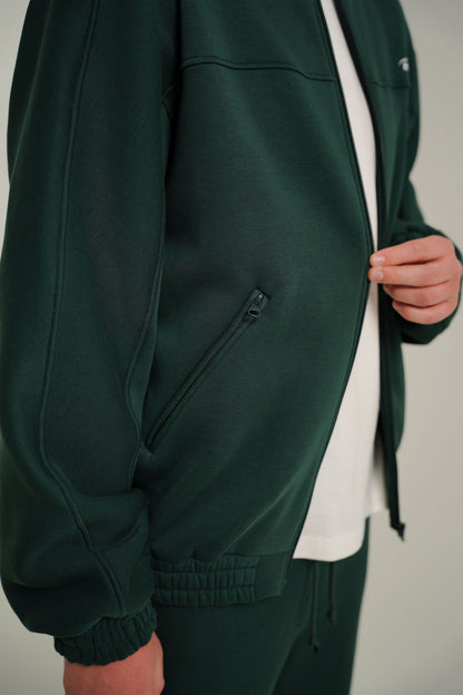 FOREST GREEN BOMBER