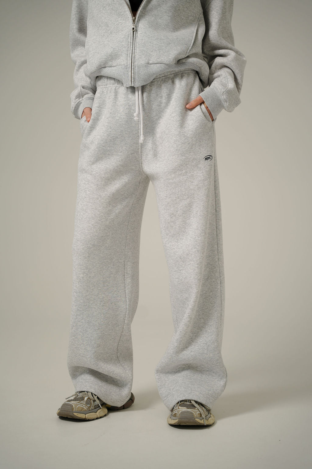 MELANGE BAGGY 2IN1 PANTS