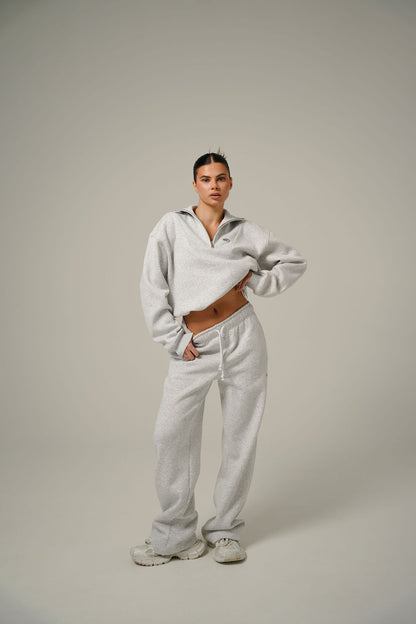 MELANGE STRAIGHT PANTS