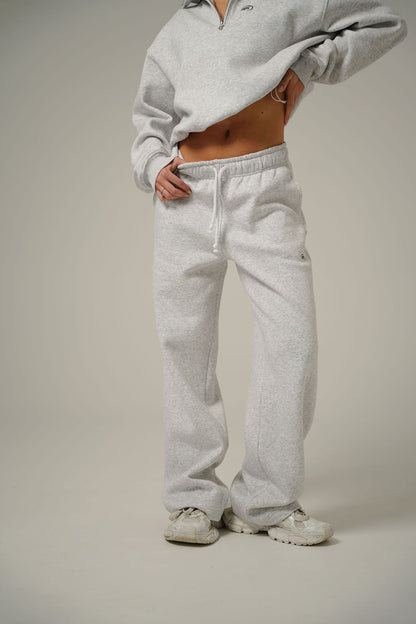 MELANGE STRAIGHT PANTS