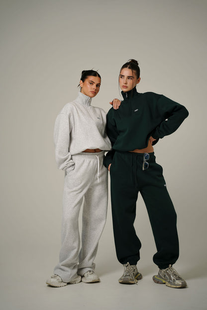 FOREST GREEN OVERSIZE JOGGERS