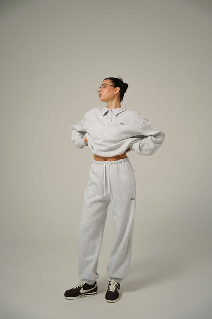 MELANGE OVERSIZE JOGGERS