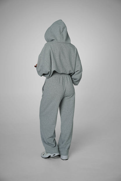 2IN1 ZIP HOODIE – CLASSIC MELANGE