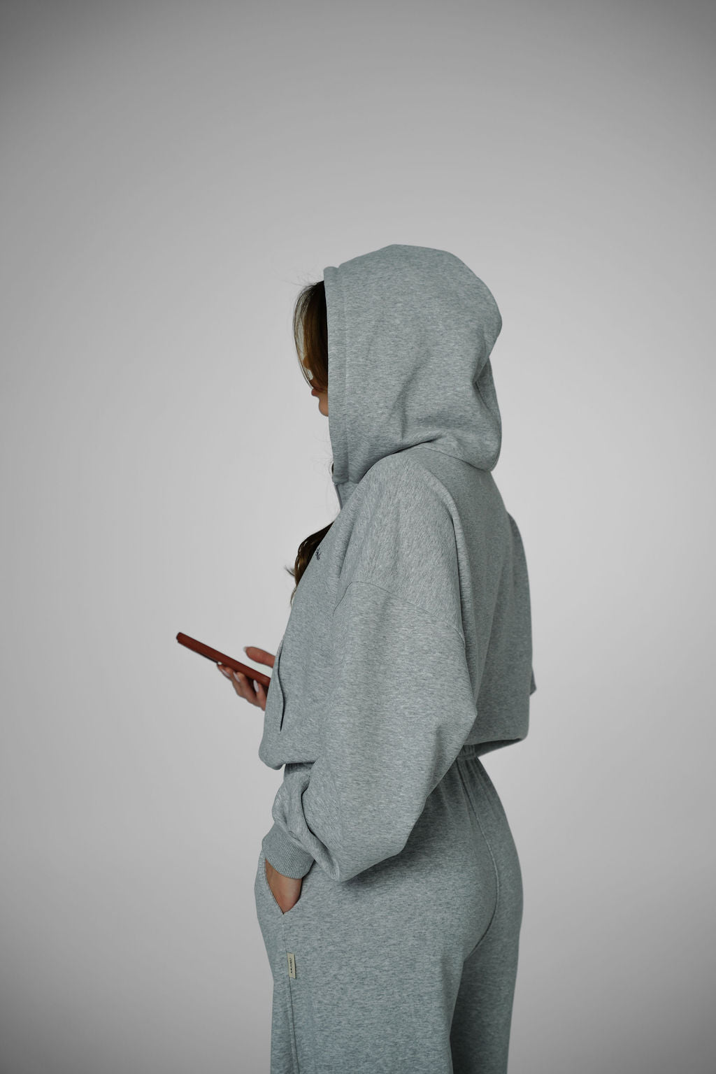 2IN1 ZIP HOODIE – CLASSIC MELANGE
