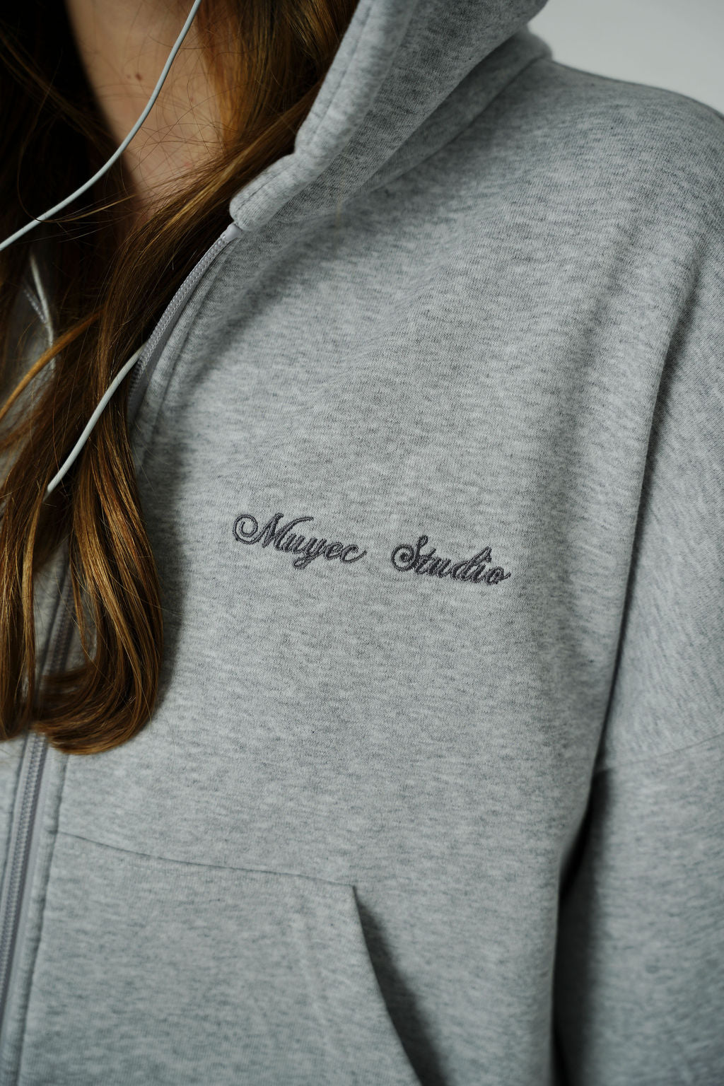 2IN1 ZIP HOODIE – CLASSIC MELANGE