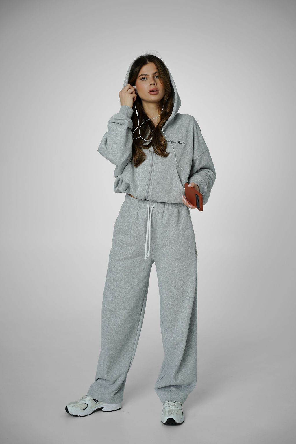 2IN1 ZIP HOODIE – CLASSIC MELANGE