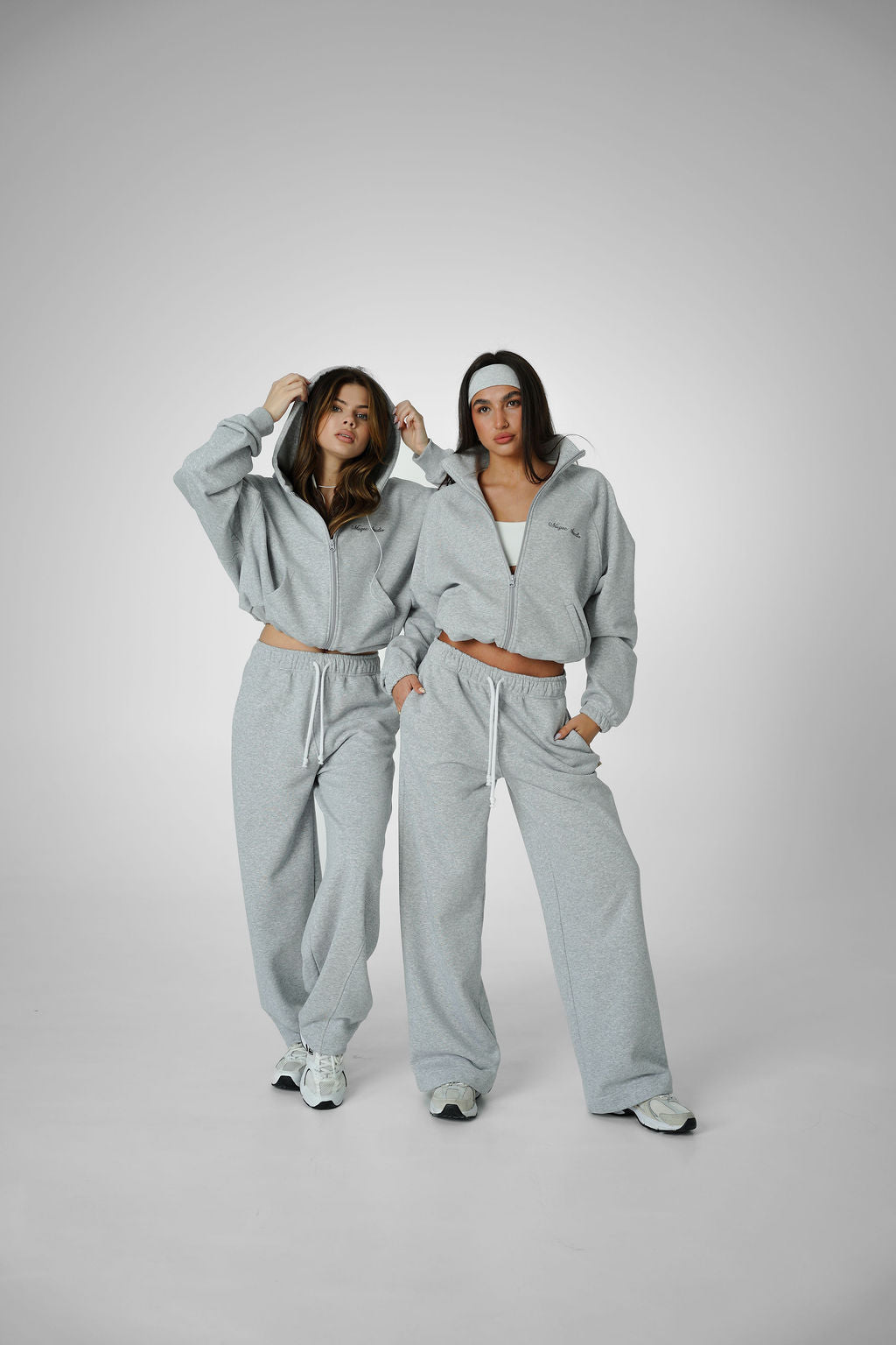 2IN1 ZIP HOODIE – CLASSIC MELANGE