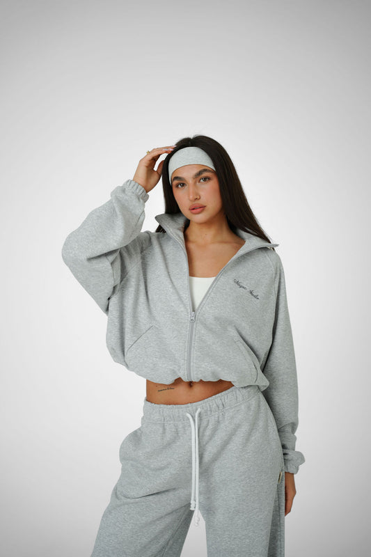 2IN1 COLLAR ZIP - CLASSIC MELANGE
