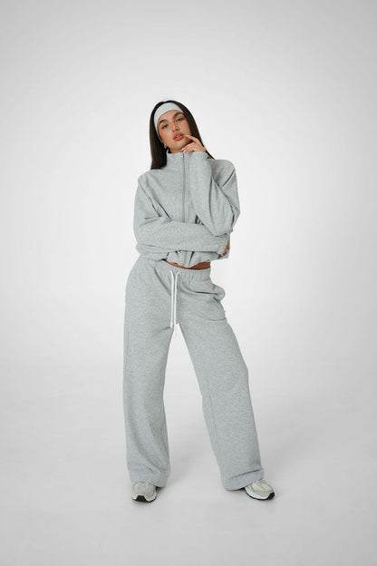 2IN1 COLLAR ZIP - CLASSIC MELANGE