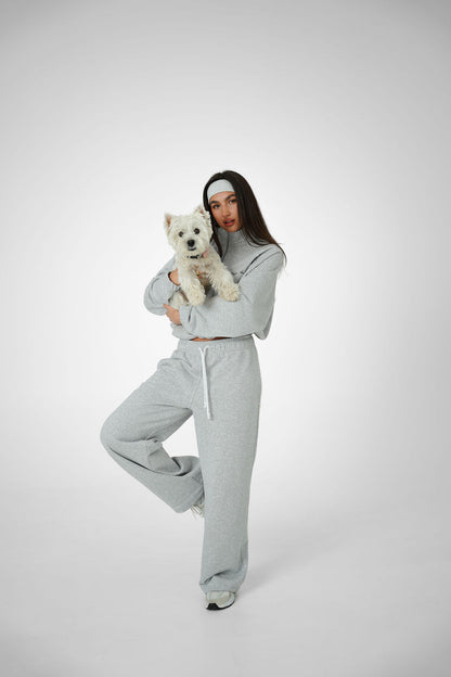 2IN1 COLLAR ZIP - CLASSIC MELANGE