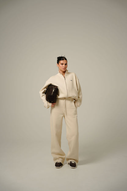 LATTE COLLAR FULL ZIP