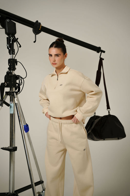 LATTE COLLAR HALF ZIP