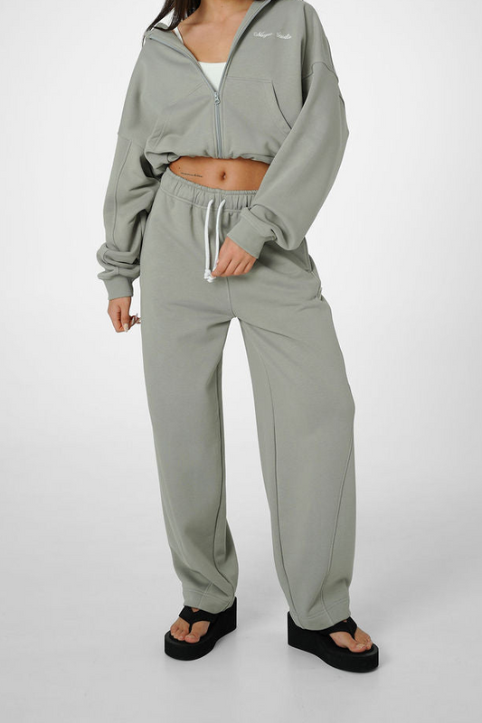 BANANA LEG - OLIVE GREY