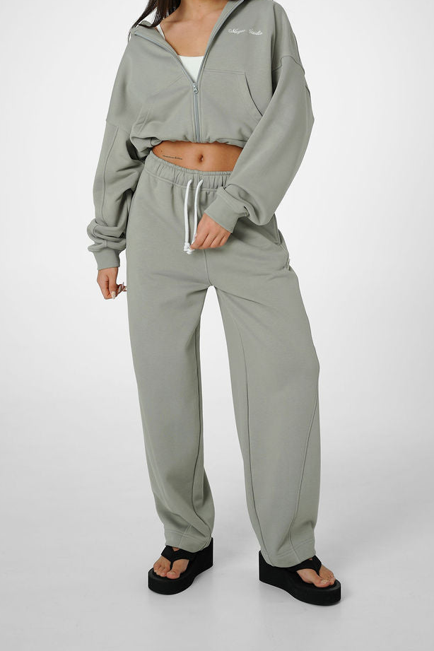 BANANA LEG - OLIVE GREY