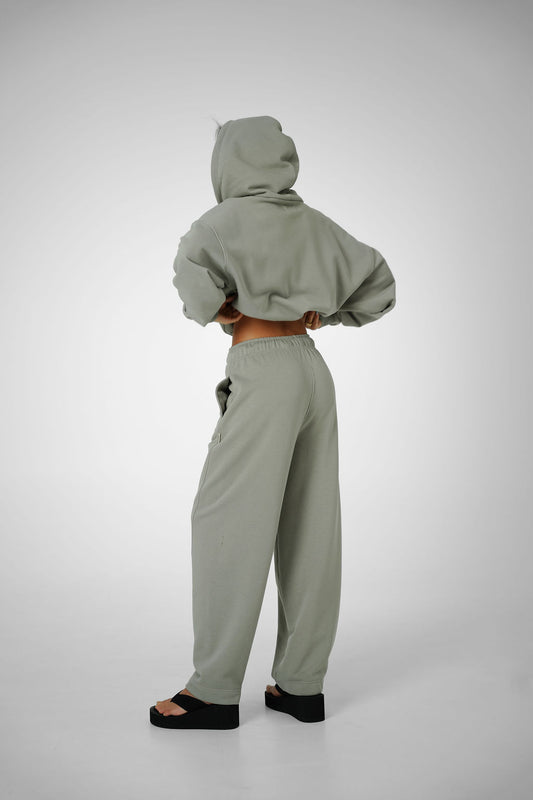 BANANA LEG - OLIVE GREY