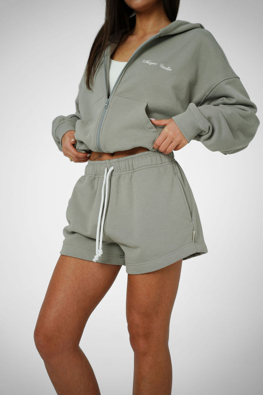 SHORTS - OLIVE GREY