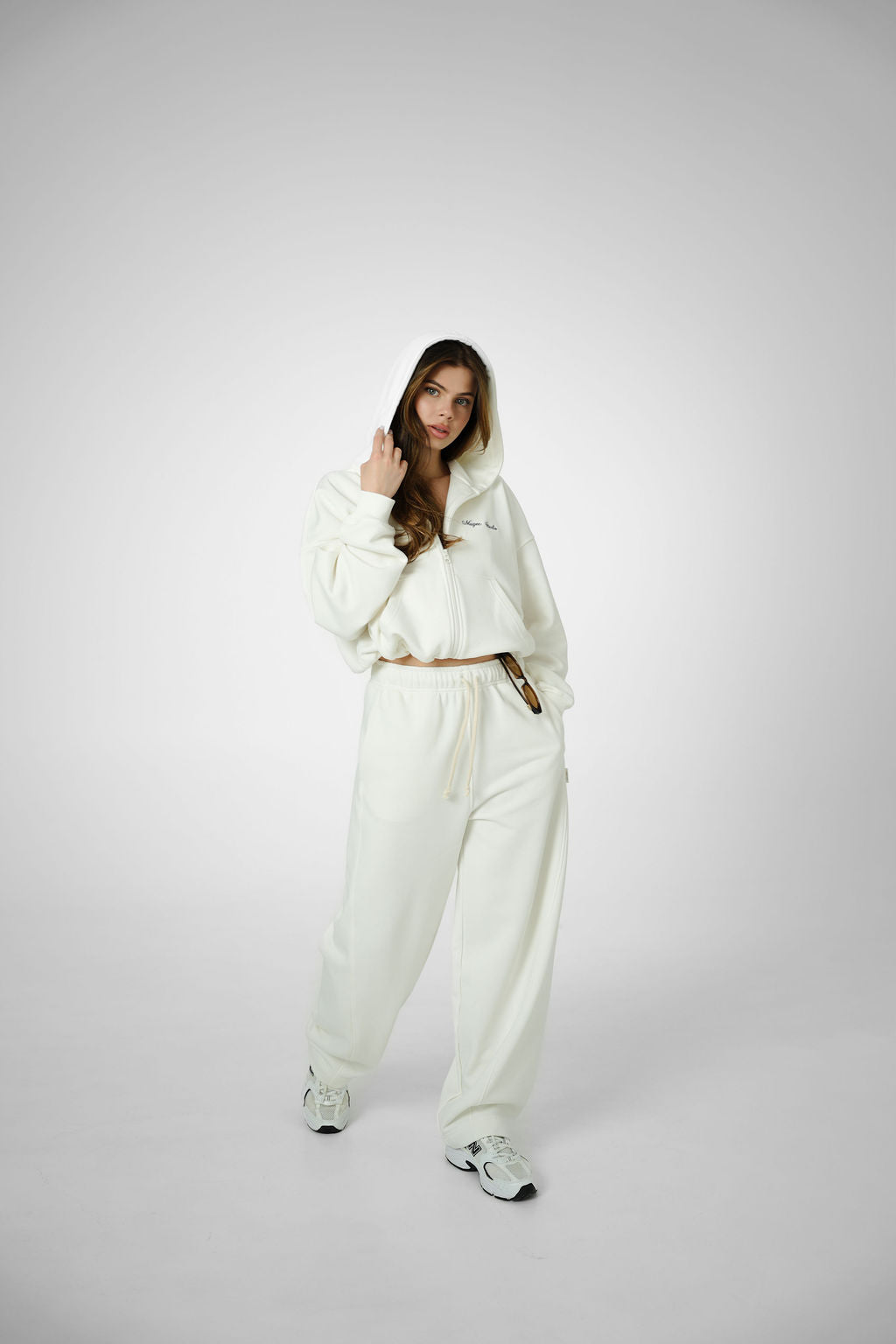 2IN1 ZIP HOODIE – CREAM
