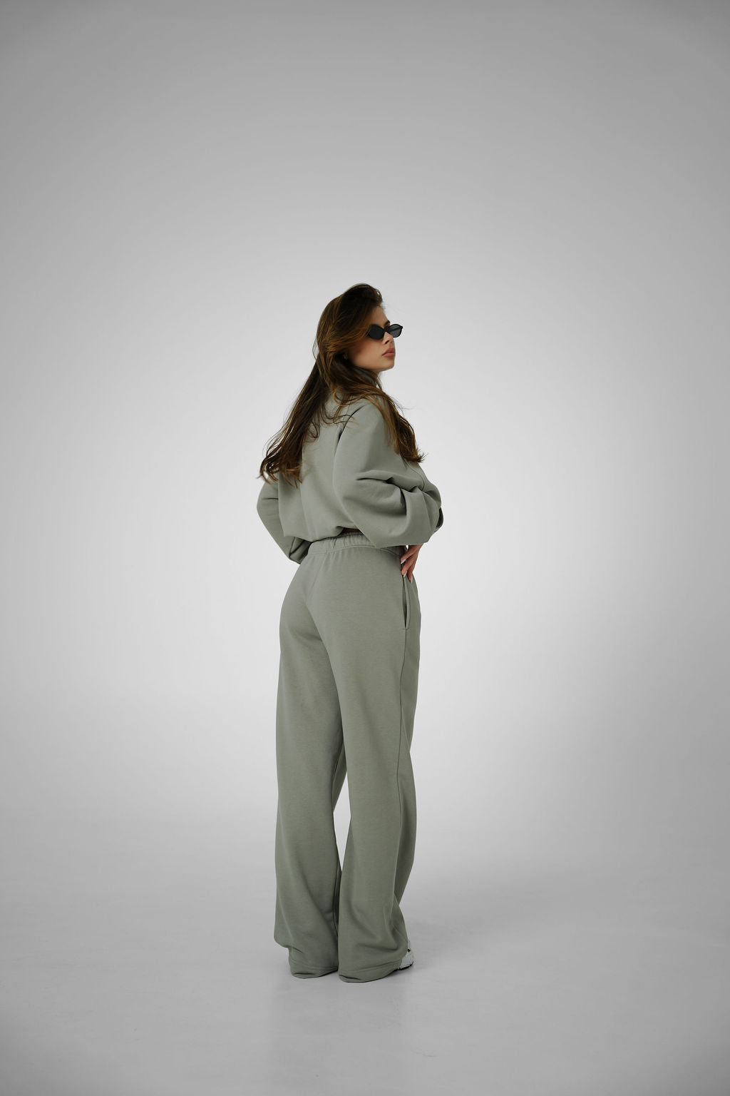 2IN1 PANTS - OLIVE GREY