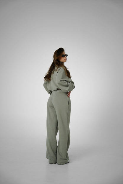 2IN1 PANTS - OLIVE GREY