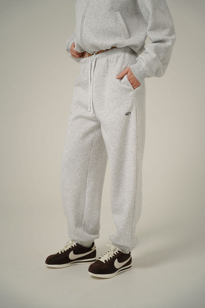 MELANGE OVERSIZE JOGGERS
