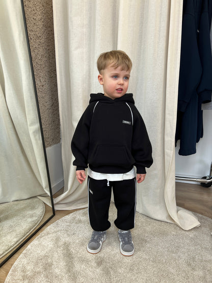 BLACK KIDS TRACKSUIT "STRIPE"